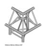 Фермы для сцены DURA TRUSS DT 43 C31-ULDR 3way corner 90